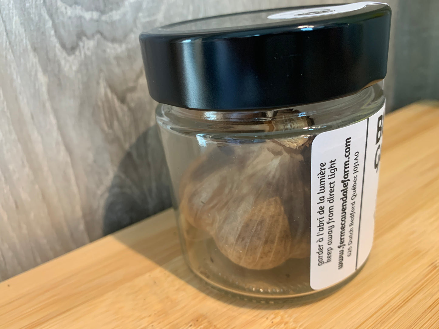 AIL NOIR BIO ENTIER - POT
