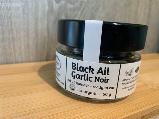 AIL NOIR BIO ÉPLUCHÉ - POT