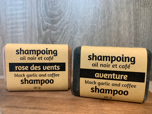 SHAMPOING EN BARRE À L'AIL NOIR