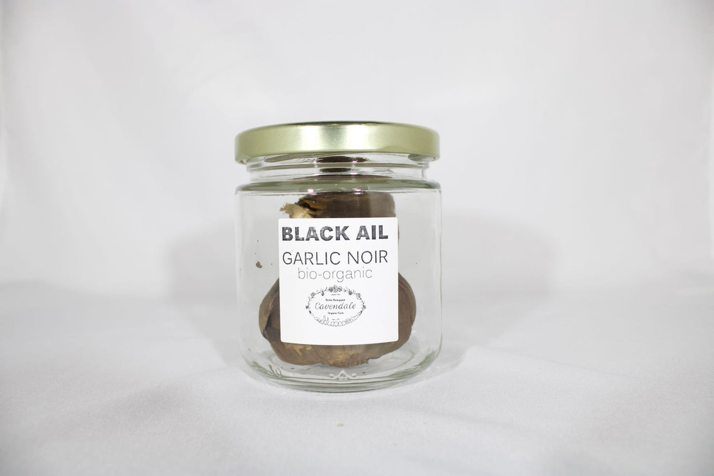Whole organic black garlic - 60 gr jar